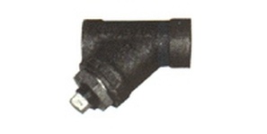 CAST IRON PIPE LINE STRAINERS