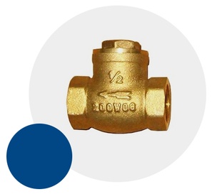 Gauze check valve